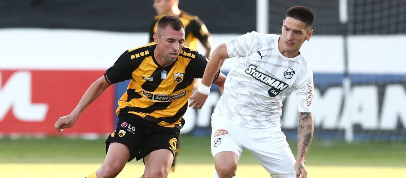 ΟΦΗ - ΑΕΚ: Οι καλύτερες φάσεις και τα γκολ του αγώνα (βίντεο)